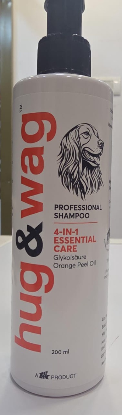hug & wag 4-in-1 Essential Care Shampoo 200ml