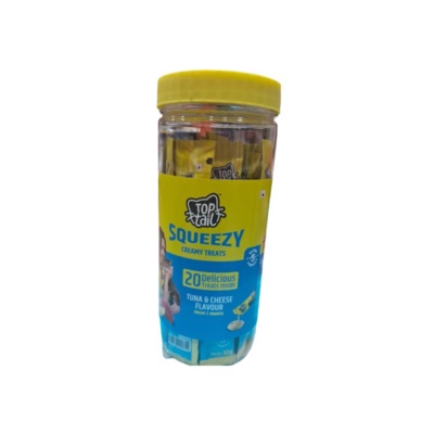 Top tail Squeezy Tuna & Cheese flavour